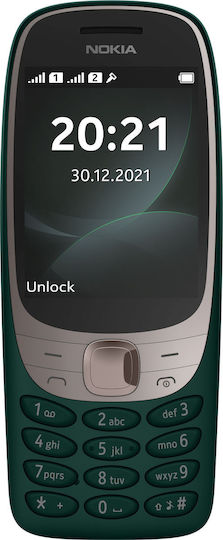 Nokia 6310 (2024) Dual SIM Κινητό με Κουμπιά (Αγγλικό Μενού) Πράσινο - Image 2