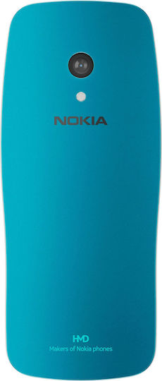 Nokia 3210 Dual SIM Κινητό με Κουμπιά (Αγγλικό Μενού) Scuba Blue - Image 3