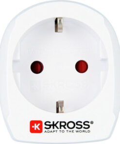 Skross 1.500215-E Αντάπτορας Πρίζας από Universal σε Universal