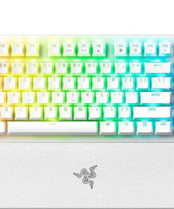Razer Huntsman V3 Pro Tenkeyless Οπτικό Gaming Πληκτρολόγιο Tenkeyless με Razer Analog Optical Gen-2 διακόπτες και RGB φωτισμό (Αγγλικό US) Λευκό