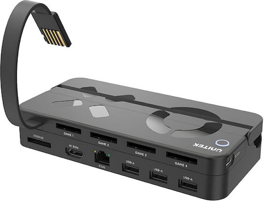 Unitek G1002B USB Hub για Switch - Image 3