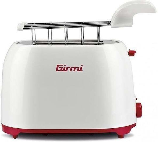 Girmi TP10 Φρυγανιέρα 2 Θέσεων 750W Λευκή - Image 2