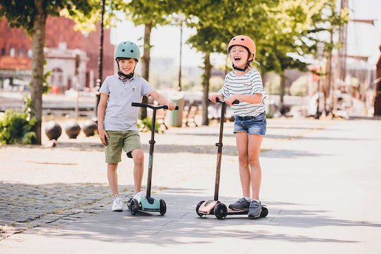 Scoot & Ride Παιδικό Πατίνι Highwaykick 5 LED Τρίτροχο για 5+ Ετών Πορτοκαλί 96436 - Image 6
