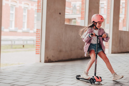 Scoot & Ride Παιδικό Πατίνι Highwaykick 5 LED Τρίτροχο για 5+ Ετών Πορτοκαλί 96436 - Image 5