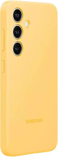 Samsung Back Cover Σιλικόνης Κίτρινο (Galaxy S24) EF-PS921TYEGWW - Image 3