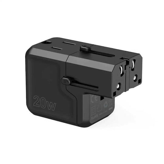 Choetech Φορτιστής Χωρίς Καλώδιο 20W Power Delivery Μαύρος (PD6038) - Image 5