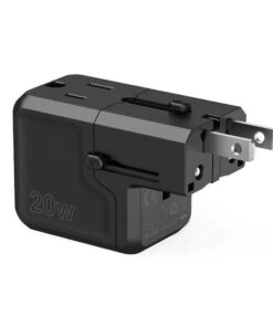 Alternative view of Choetech Φορτιστής Χωρίς Καλώδιο 20W Power Delivery Μαύρος (PD6038)