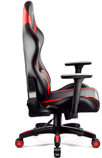 Diablo X-Horn 2.0 Καρέκλα Gaming Δερματίνης με Ρυθμιζόμενα Μπράτσα Μαύρο / Κόκκινο - Image 2