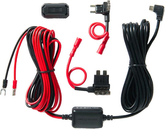 Power Supply Kit Dvr Camera Nextbase Plug Play Cable Length 5m Black Red - Image 2