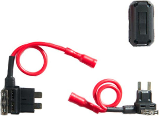 Power Supply Kit Dvr Camera Nextbase Plug Play Cable Length 5m Black Red - Image 4