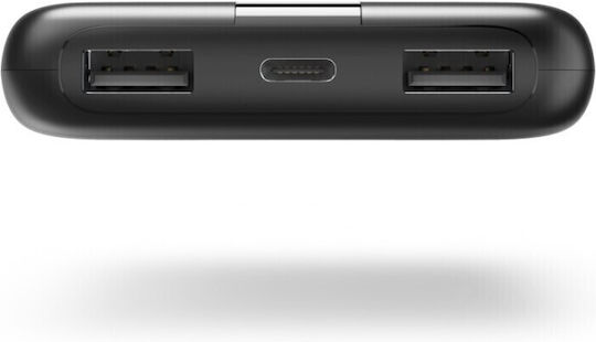 HAMA Performance 10 Power Bank 10000mAh με 2 Θύρες USB-A και Θύρα USB-C Γκρι - Image 2