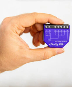 Alternative view of Shelly Plus 0/1-10V Dimmer GEN3 Smart Switch Dimmer 1 Καναλιού Wi-Fi, Bluetooth & RF 16A (με Ουδέτερο) SHELLYDIMMER0/1-10VPMGEN3