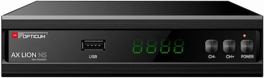 Opticum AX Lion AX Lion Ψηφιακός Δέκτης Mpeg-4 Full HD (1080p) με Λειτουργία PVR (Εγγραφή σε USB) Σύνδεσεις SCART / HDMI / USB - Image 8