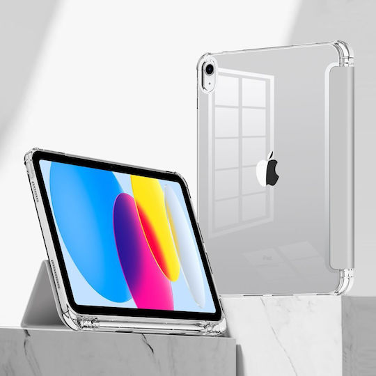 Tech-Protect HYBRID Flip Cover Γκρι (iPad 10.9) - Image 8