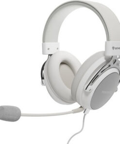 Genesis Toron 301 Over Ear Gaming Headset με σύνδεση 2x3.5mm Λευκό