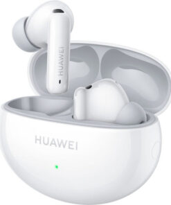 Huawei FreeBuds 6i Bluetooth Handsfree Ακουστικά με Αντοχή στον Ιδρώτα και Θήκη Φόρτισης Λευκά
