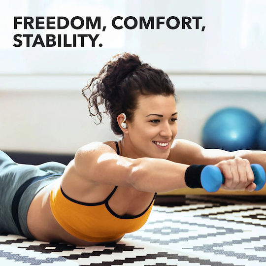 Soundcore by Anker Sport X20 In-ear Bluetooth Handsfree Ακουστικά με Αντοχή στον Ιδρώτα και Θήκη Φόρτισης Λευκά - Image 4
