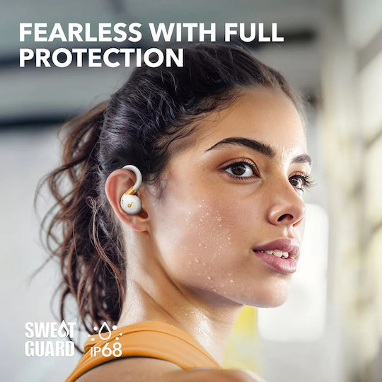 Soundcore by Anker Sport X20 In-ear Bluetooth Handsfree Ακουστικά με Αντοχή στον Ιδρώτα και Θήκη Φόρτισης Λευκά - Image 6