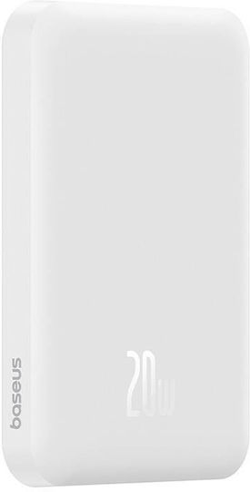 Baseus Mini Power Bank 5000mAh 20W με Θύρα USB-C Λευκό - Image 4
