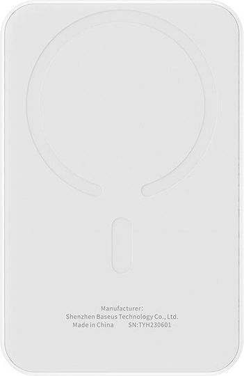 Baseus Mini Power Bank 5000mAh 20W με Θύρα USB-C Λευκό - Image 7