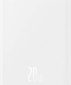 Baseus Mini Power Bank 5000mAh 20W με Θύρα USB-C Λευκό