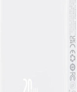 Alternative view of Baseus Mini Power Bank 5000mAh 20W με Θύρα USB-C Λευκό