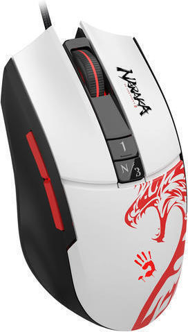 A4Tech BLOODY L65 MAX Gaming Ποντίκι 12000 DPI Black/White - Image 2