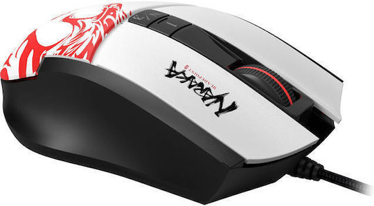 A4Tech BLOODY L65 MAX Gaming Ποντίκι 12000 DPI Black/White - Image 4