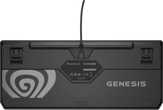 Genesis Thor 230 TKL Gaming Μηχανικό Πληκτρολόγιο Tenkeyless με Outemu Panda διακόπτες και RGB φωτισμό (Αγγλικό US) Naval Blue Negative - Image 13