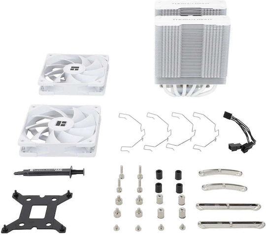 Thermalright Peerless Assassin 120 Ψύκτρα Επεξεργαστή Διπλού Ανεμιστήρα για Socket AM4/AM5/1200/115x/1700 Λευκή - Image 5