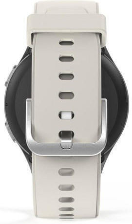 HAMA 8900 Aluminium 45mm Αδιάβροχο Smartwatch με Παλμογράφο (Μπεζ) - Image 4