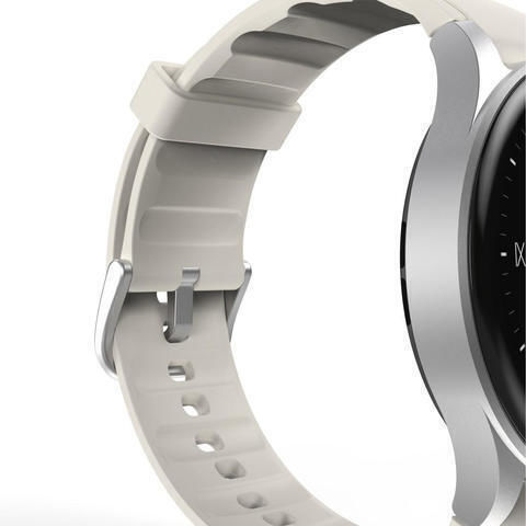 HAMA 8900 Aluminium 45mm Αδιάβροχο Smartwatch με Παλμογράφο (Μπεζ) - Image 9