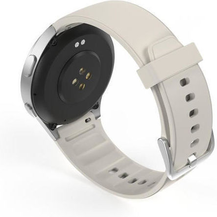 HAMA 8900 Aluminium 45mm Αδιάβροχο Smartwatch με Παλμογράφο (Μπεζ) - Image 11