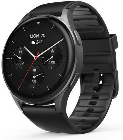 HAMA 8900 Aluminium 45mm Αδιάβροχο Smartwatch με Παλμογράφο (Μαύρο) - Image 9