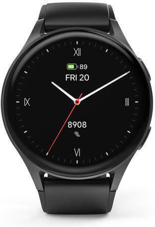 HAMA 8900 Aluminium 45mm Αδιάβροχο Smartwatch με Παλμογράφο (Μαύρο) - Image 10