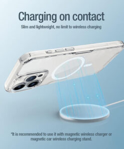 Alternative view of Nillkin Nature Pro Magnetic Back Cover Σιλικόνης / Πλαστικό Διάφανο (iPhone 15 Pro Max) 6902048265967