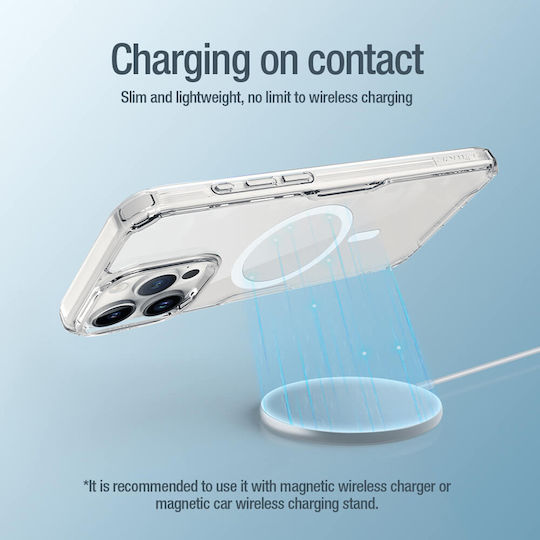 Nillkin Nature Pro Magnetic Back Cover Σιλικόνης / Πλαστικό Διάφανο (iPhone 15 Pro Max) 6902048265967 - Image 2