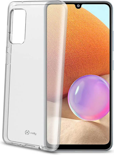 Celly Back Cover Σιλικόνης / Πλαστικό Διάφανο (Galaxy A32 4G) GELSKIN962 - Image 4