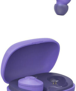 HAMA Freedom Buddy In-ear Bluetooth Handsfree Ακουστικά με Θήκη Φόρτισης Μωβ