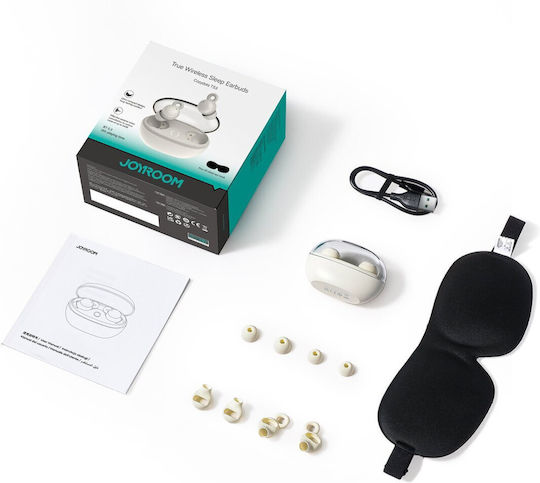 Joyroom JR-TS3 In-ear Bluetooth Handsfree Ακουστικά με Θήκη Φόρτισης Λευκά - Image 6