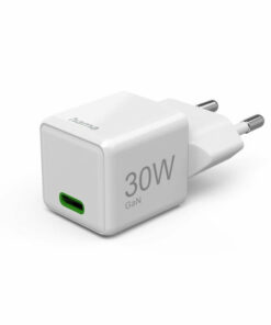 HAMA Φορτιστής Χωρίς Καλώδιο με Θύρα USB-C 30W Power Delivery Λευκός (00201982)