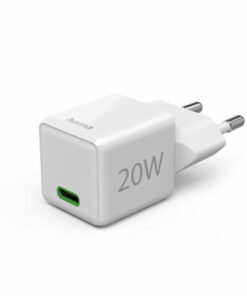 HAMA Φορτιστής Χωρίς Καλώδιο με Θύρα USB-C 20W Power Delivery Λευκός (00201980)