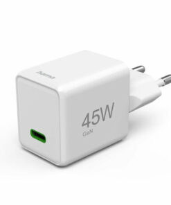 HAMA Φορτιστής Χωρίς Καλώδιο με Θύρα USB-C 45W Power Delivery Λευκός (00201983)