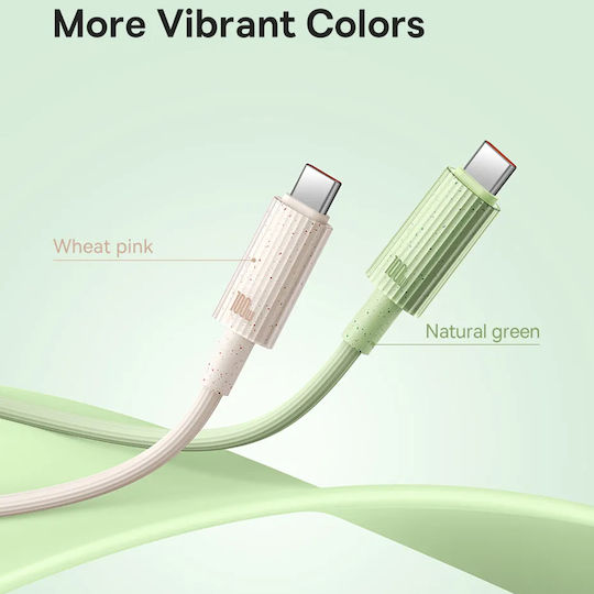 Baseus Series USB 3.0 Cable USB-C male - USB-A 100W Ροζ 1m (P10360203421-00) - Image 10
