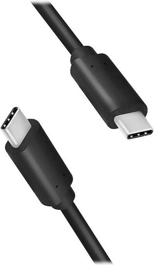 LogiLink USB 2.0 Cable USB-C male - USB-C 60W Μαύρο 0.5m CU0128 - Image 2