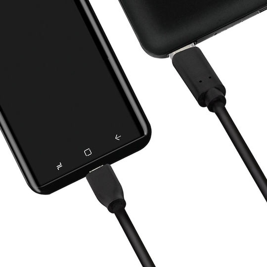 LogiLink USB 2.0 Cable USB-C male - USB-C 60W Μαύρο 0.5m CU0128 - Image 3