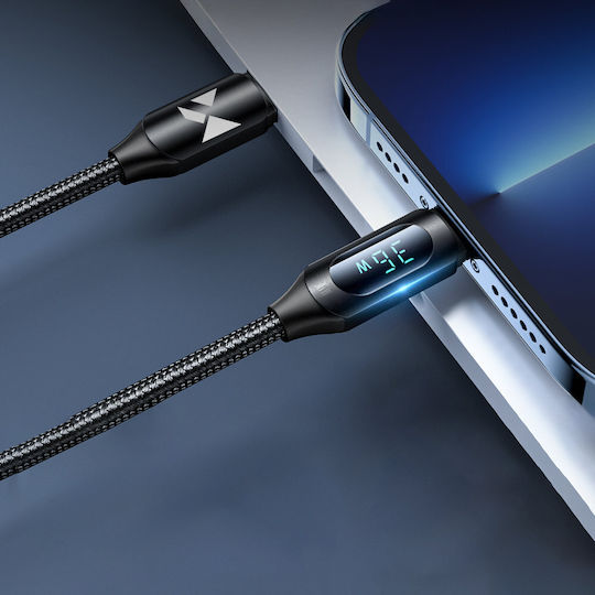 Wozinsky Braided USB-C to Lightning Cable 36W Μαύρο 2m (WUCLC2) - Image 5