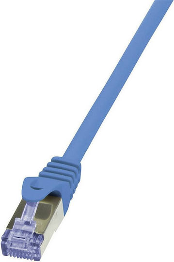 LogiLink S/FTP Cat.6a Καλώδιο Δικτύου Ethernet 3m Μπλε 1τμχ CQ3066S