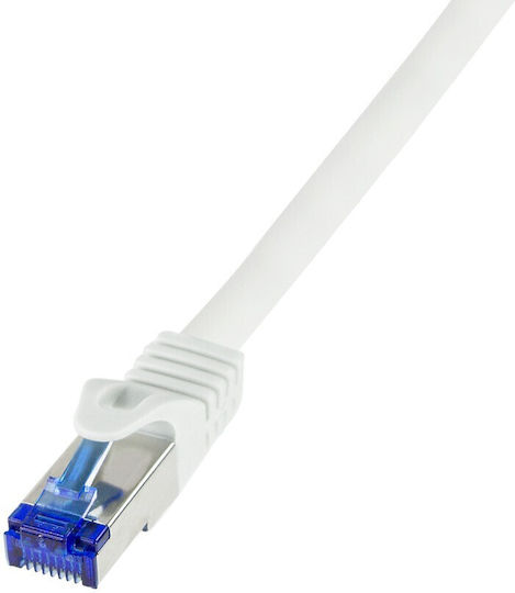 LogiLink S/FTP Cat.6a Καλώδιο Δικτύου Ethernet 3m Λευκό 1τμχ C6A061S