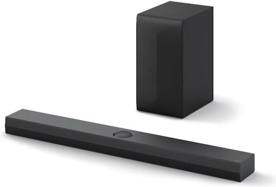 LG Soundbar 3.1 Bluetooth και HDMI 400W με Ασύρματο Subwoofer και Τηλεχειριστήριο Μαύρο S70TY - Image 2